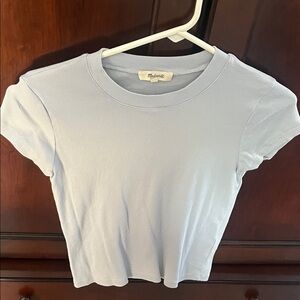 Madewell Soft Blue Short Sleeve Tee